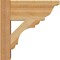 Ekena Millwork Olympic Traditional Rough Sawn Outlooker, Western Red Cedar, 6"W x 12"D x 12"H OUT06X12X12OLY01RWR - alternate 4